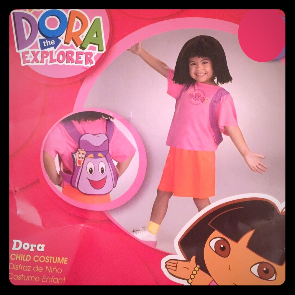 Gently Used Dora the Explorer Halloween costume.